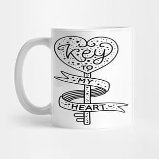 KEY TO MY HEART Mug